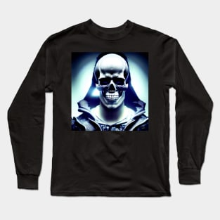 DARKSYNTH SKULL #004 Long Sleeve T-Shirt